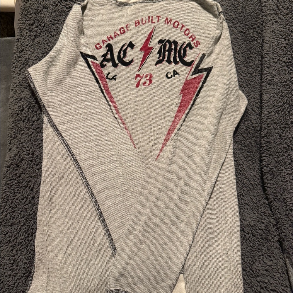Affliction medium reversible thermal shirt - Picture 3 of 4